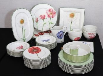 Villeroy & Boch Country Collection Flora Pattern Fine China Made In Germany