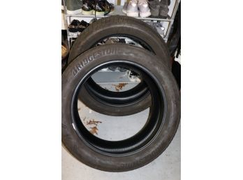 Set Of 2 Bridgestone Sport Tires In Good Condition 28545R21