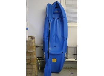Blue Lifetime Wave Youth Kayak With Paddle 6 Foot