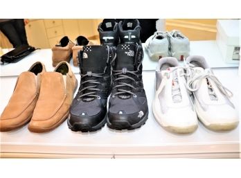 Assorted Mens Shoes By Prada, Arche & The North Face