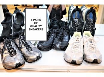 5 Pairs Of Womens Nike Sneakers