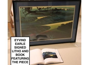 Price Lowered: Eyvind Earle Blue Fog Signed Print