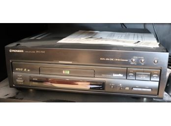 JVC VHS Player, Pioneer DVD & Laser Disc Player