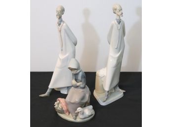 Assorted Lladro Porcelain Figurines