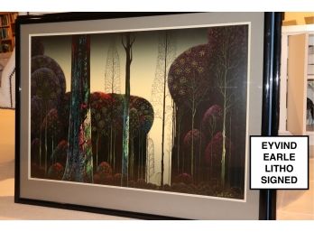 Price Lowered: Eyvind Earle- Enchanted Forest Signed Print