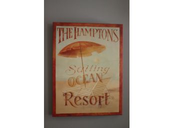 The Hamptons Sailing Ocean Resort Art Print