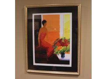 Women In Red Limited Edition Signed Lithograph Print