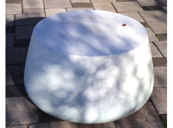 Large Cement Drum Table