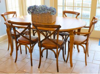 Country French Style Dining Set By Ballard Designs