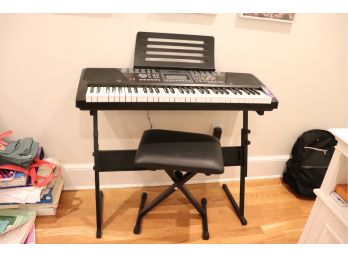 Rock Jam RJ-561 Electric Keyboard With Bench