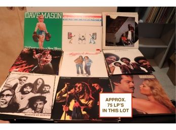 LOT OF Vintage Vinyl Records - Dave Mason, Ten Years After, Cheap Trick, Loggins & Messina, Traffic, Foreigner