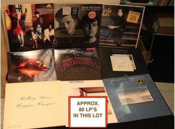 Lot Of Vintage Vinyl Records  Dire Straits, The Rolling Stones, Pete Townsend, Rod Stewart, Paul Young &