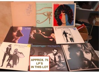 Lot Of Vintage Vinyl Records  The Who, Fleetwood Mac, Rolling Stones, Eagles, Eric Clapton & More!!