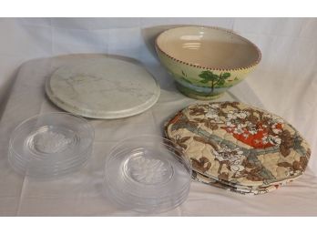 Eclectic Assortment Of Vintage Dining Pieces