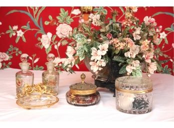 Vintage Assorted Vanity Decorative Items