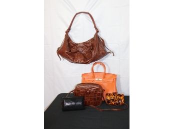 Assorted Womens Handbags  Leather & More