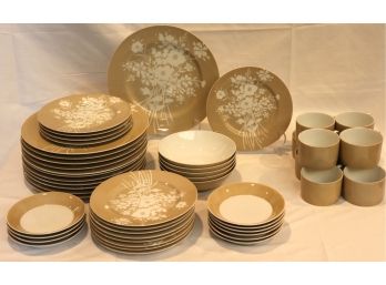 Vintage Modern Fitz & Floyd Porcelain Dish Set  Assorted Pieces