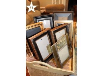 7-  4x6 And Smaller Frames And Wood Tray