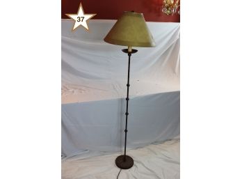 Wrought Iron Pole Lamp