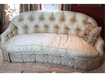 Quality Traditional Silk Sofa By Cameron Collections Dallas