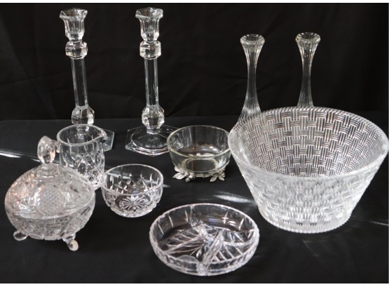 Assorted Quality Crystal Pieces By Tiffany & Co, Waterford & More