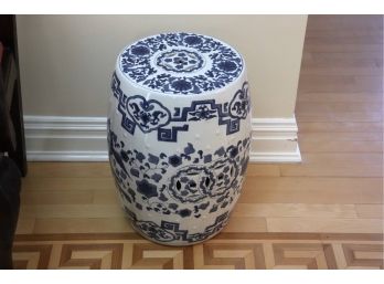 Fantastic Asian Style Blue & White Ceramic Garden Stool