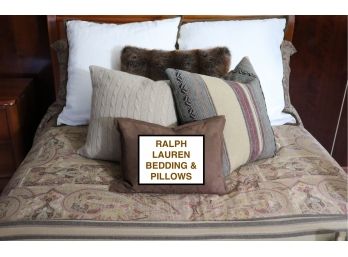 Vintage Ralph Lauren Bedding & Decorative Throw Pillows