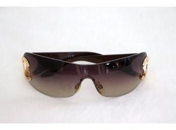 Authentic Chanel Rimless Shield Sunglasses 4125. 'Can Ship'