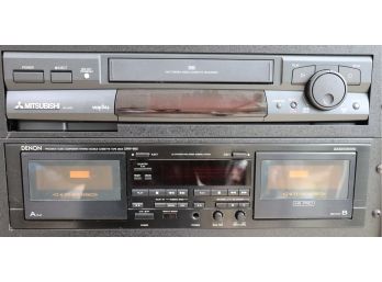 DENON PRECISION AUDIO COMPONENT/ STEREO DOUBLE CASSETTE TAPE DECK DRW -660(OTHER UNITS NOT INCLUDED)
