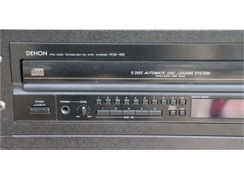 DENON PCM AUDIO TECHNOLOGY/ CD AUTO CHANGER DCM-460 (ONLY THIS UNIT IS INCLUDED)