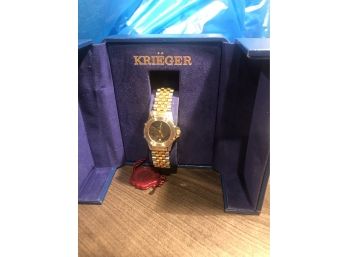 Woman’s Krieger Chronometer Quartz Watch, Swiss Made
