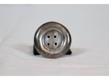 Sterling Button Pin