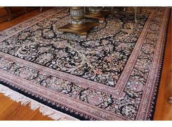 Oversized Gorgeous Handmade Wool Area Rug  13 Ft 1 Inches L X 9Ft 11 Inches W