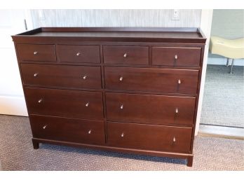 Bedroom Furniture By Copeland  10 Drawer Dresser & 1 Drawer Nightstand With Granite Style Inset Top
