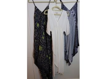 3 Beach To Night Cover Ups By Beachgold, Tommy Bahama And Theodore & Callus  Womens Size XS To Med