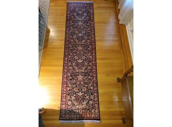 Vintage Middle Eastern Hand Woven 100 Wool Runner/Area Rug