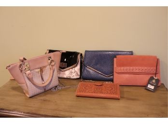 Eclectic Lot Of Vintage & Newer Handbags  White House Black Market, Madison West, Moda Luxe & More