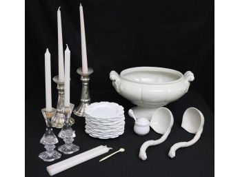 Vintage Serving & Tabletop Accessories By Red Cliff Ironstone Fine China, Villeroy & Boch And More!