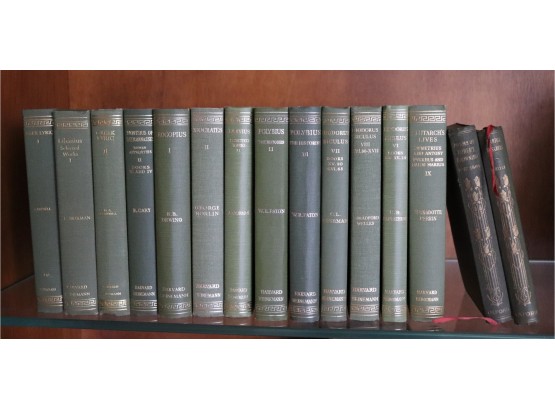 Collection Of Books Includes Collection From Harvard University Print