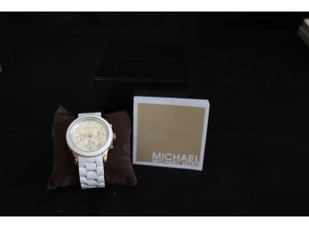Michael Kors Womens Designer Sports Watch With Instructions