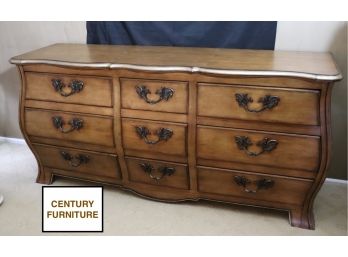 Quality Century Furniture Country French/Traditional Style 9 Drawer Dresser