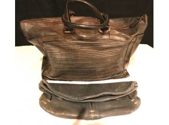 Vintage Handcrafted Distressed Leather Handbags By Majo & 49 Square Miles