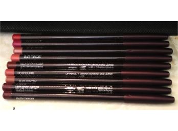 9 High End Lip Pencils By Laura Mercier Cosmetics - Never Been Used