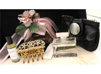 Womens Spoiling Kit  Ralph Lauren Romance Perfume, Verset Parfum, Shih Patent Leather Wallet & More