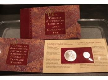 The Thomas Jefferson Coinage And Currency Set