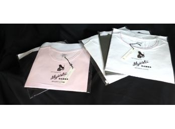 Lot Of New Majestic Ladies Sport Luxe Knit Tops