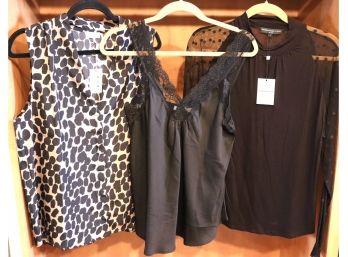 3 Womens Size Large Dressy Tops By Ecru, Pookie & Sebastian & Generation Love Unused With Tags