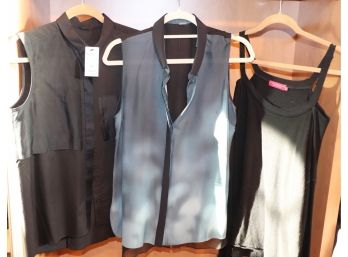 Assortment Of Spring Lightweight Contemporary Tops From Elie Tahari And More