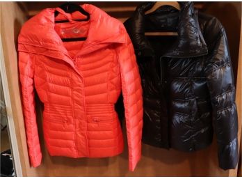 Pair Of Womens Size Extra Small & Small Puffer Jackets By Sam Edelman & Coatology