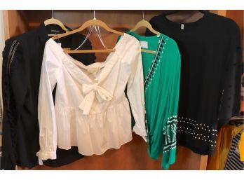 4 Womens Night Out/Date Night Tops  Size Medium To Large, Some Unused With Tags